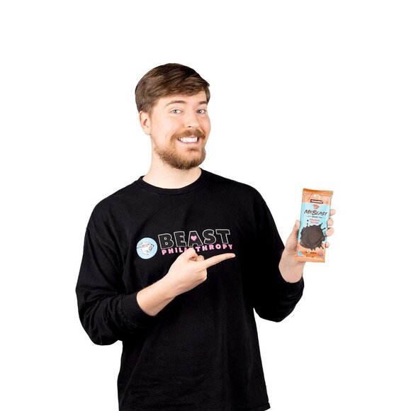 Feastables MrBeast Chocolate Sea Salt Bars - Made with Organic Cocoa - Picture 2 of 7